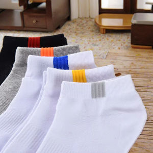 جوارب كاحل من مزيج القطن متعدد الألوان ، جوارب رياضية كاجوال قابلة للتنفس ، جوارب رياضية مخصصة ، تتميز بشعار رياضي ، كفة للبيع بالجملة - Product Image 2