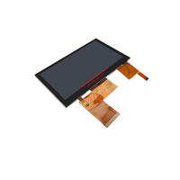 Papan PCB Pengontrol Antarmuka MCU SSD1963 dengan Layar Sentuh Kapasitif Resolusi 480*272 Ukuran 4,3 Inci