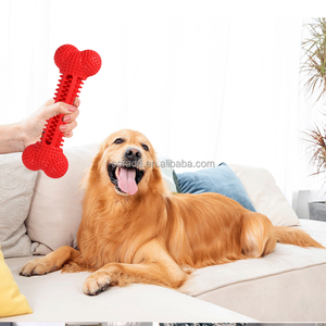 Özel çok renkli Golf tasarım naylon kauçuk TPR <span class=keywords><strong>TPE</strong></span> Patent köpek kemik şekli çiğnemek oyuncaklar köpek diş temizleme için - Product Image 3