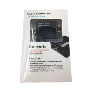 RCA dijital optik <span class=keywords><strong>Toslink</strong></span> koaksiyel ses optik kablo ses dönüştürücü ve dönüştürücüler ile Analog ses dağıtıcı kablosu adaptörü - Product Image 6