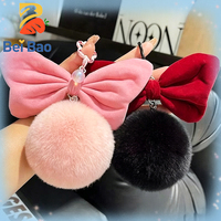 Plushie Factory : Ornements suspendus en peluche en velours avec nœud mignon, format compact, motifs variés, petites poupées en peluche, approvisionnement en gros d'usine