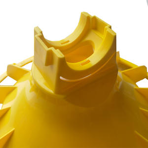 RS-13 Wholesale Chicken <strong>Feeder</strong> Pan Poultry <strong>Duck</strong> Goose Plastic Feeding Tray Auto Farm Chick Drinking Pan - Product Image 2