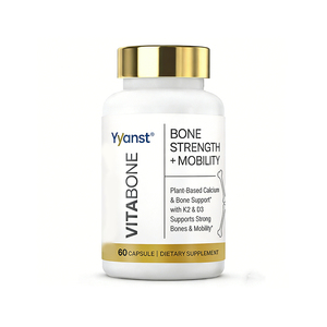 Vitamine D3 et Vitamine K2 de haute qualité à base de plantes, calcium en gélules molles, soutien de la santé osseuse et amélioration des fonctions cognitives - Product Image 1