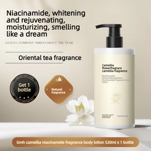 Loción Corporal Perfumada con Niacinamida GMH 520ml, Fórmula Hidratante con Infusión de Camelia, Aroma Duradero para Otoño e Invierno, Piel Grasa - Product Image 1