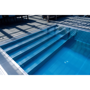<span class=keywords><strong>Piscine</strong></span> hors sol personnalisée en acier inoxydable avec structure murale en métal, grande <span class=keywords><strong>piscine</strong></span> modulaire en acier inoxydable enterrée - Product Image 1