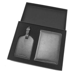 Étiquette de bagage authentique de qualité supérieure en cuir PU personnalisé de qualité supérieure - Product Image 4