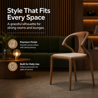 Fauteuil en bois à dossier cornu avec barre supérieure courbée, structure en bois de frêne massif, siège rembourré, pour restaurant, hôtel, café, bistrot, salle à manger