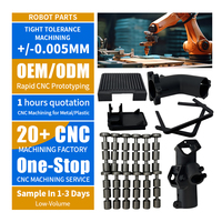 Pièces usinées CNC de précision en acier inoxydable et aluminium, surface lisse, usinage CNC, fabrication OEM personnalisée, vente en gros en Chine