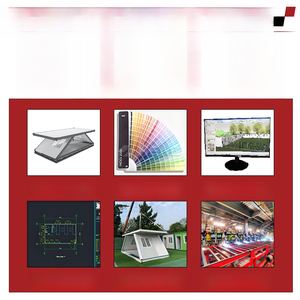 Cammi House Casa Contenedor Modular Plegable Económico de 20 pies, Casa Móvil Pequeña para Campamento de Refugiados Temporal, Dormitorio, Tienda - Product Image 6