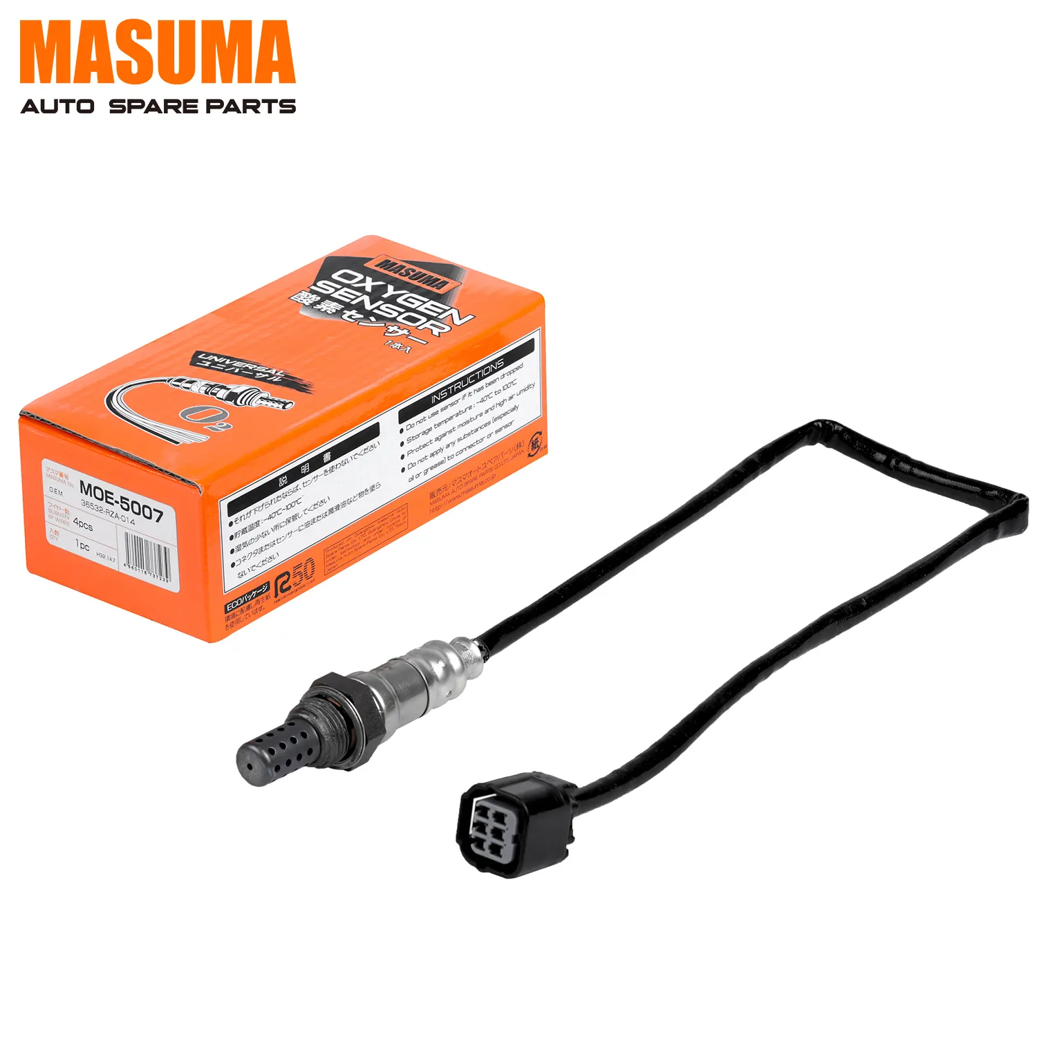 MOE-5007 MASUMA Auto Auto Electrical System O2 Oxygen Sensor 36532-RZA-004 36532-RZA-014 for HONDA CR-V