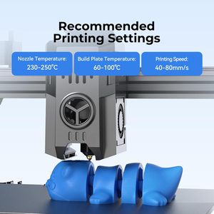 Filamento para Impresora 3D Creality PETG, 1.75mm, 2Kg, Negro, Bobina Gratuita para Bambu Lab, Bobinas Reutilizables, Alta Precisión - Product Image 5