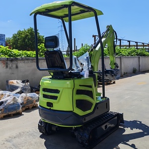 Miniexcavadora de 0.8t, 1t, 1.2t, 1.5t, 1.8t, 2t, 2.5t, 3.5t con barrena, trituradora, cucharón y motor, diseño ultracompacto - Product Image 2