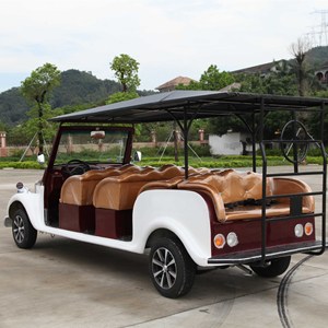 Voiture de tourisme 11 places, véhicule de tourisme à essence pour parcs et stations balnéaires - Product Image 2