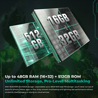 Untuk Ponsel Tangguh WP62 5G 11000mAh Layar LCD 6.6 Inci 120Hz 16+512GB Android 15 Kamera 108MP NFC IP68 CDMA Versi Global