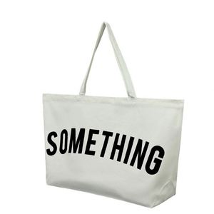 Popular Design White Custom Extra <b>Large</b> Reusable Shopping Eco Friendly <b>Canvas</b> Tote <b>Bag</b> - Product Image 2