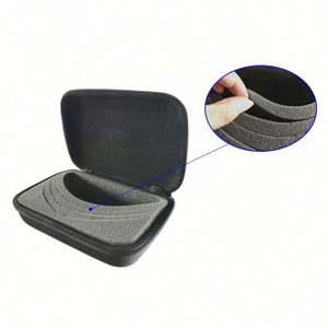 Lunettes de tir tactiques balistiques, lentilles imperméables, protection, étui de transport rigide en EVA, lunettes de sécurité, mousse souple - Product Image 5