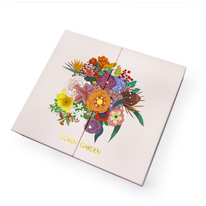 Luxury Cardboard Paper <b>Boxes</b> with Flower Deco Custom Logo Rigid <b>Gift</b> Cardboard Fold <b>Boxes</b> - Product Image 6