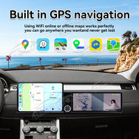 Pantalla Táctil Android Baoshang 13.1+12.3 para Land Rover Range Rover Evoque 2012-2015, Reproductor de Video, Radio, GPS, Navegación