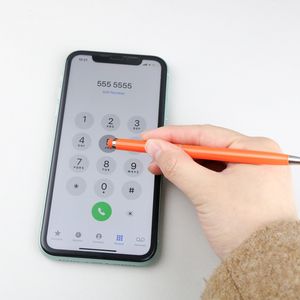 Stylo à bille en métal de luxe avec logo personnalisé, stylo tactile promotionnel, largeur d'écriture de 1,0 mm - Product Image 5