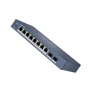 HIK DS-3E1510P-S originale 8 porte Gigabit Smart POE <span class=keywords><strong>Switch</strong></span> 8 porte gigabit PoE e <span class=keywords><strong>2</strong></span> porte ottiche <span class=keywords><strong>in</strong></span> fibra gigabit - Product Image 1