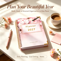 Fournisseur professionnel de carnets de notes, agendas, calendriers et cadeaux avec couverture en tissu personnalisée et reliure spirale