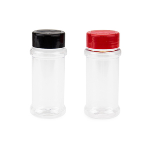 100ml 4oz <strong>Plastic</strong> <strong>Bottle</strong> Spice Herbs Powders Seasoning Shaker Jar - Product Image 3