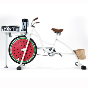 Spremiagrumi Manuale EXI, Frullatore Commerciale per Smoothie, Macchina per Bubble Tea con Ruota da 24 Pollici in Lega di Alluminio - Product Image 5