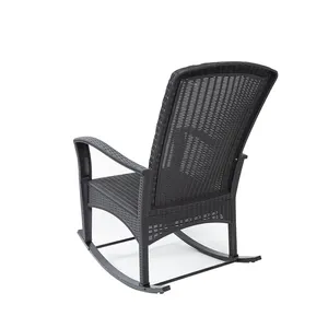 Hiện đại Tất cả thời tiết Đồ Gỗ Ngoài Trời Rocker Rocking Chair cho người lớn