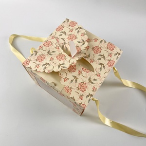 Sunshine Customized Small Clear Bento <b>Cake</b> <b>Slice</b> and Cupcake Paper Boxes Cardboard Bakery Packaging Cup <b>Cake</b> Box - Product Image 5