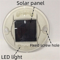 Projecteur LED solaire multicolore IP68 pour piscine, montage en surface, application sous-marine pour piscines