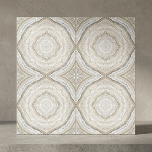Carreaux de sol et de mur en céramique de porcelaine émaillée polie, effet marbre blanc moderne, multi-usages, qualité supérieure, 600x600mm, Firebrick Mall - Product Image 1