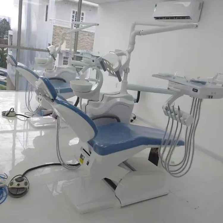 Unidade Odontológica Médica Econômica Conjunto Completo Cadeira Com Mini Compressor De Ar
