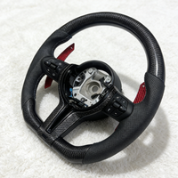 Volant de voiture en fibre de carbone pour BMW M3 M4 M5 M6 E81 E87 E82 E88 E90 E91 E92 E93 F30 F32 F10 F20 F07 F01 F82