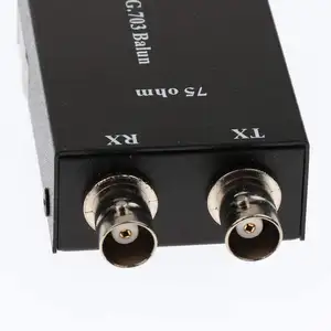 G.703 Balun BNC 75Ohm to RJ45 RJ-45 120Ohm Ethernet Network Adapter Converter