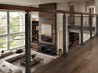 Zhuo Ye 304 Edelstahl Massiver Rundstab für Treppen, Balkone, Terrassen, Geländer und Balustraden-Teile