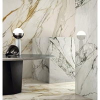 Panel de Pared Interior Decorativo de PVC Impreso en 3D con Diseño de Mármol Clásico, Impermeable, Resistente a la Humedad, Insonorizado e Ignífugo para el Hogar