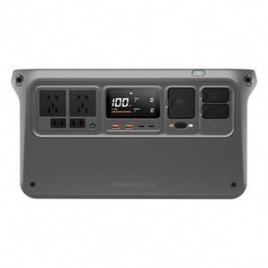 สถานีไฟฟ้าพกพา DJ POWER 1000 V2 ความจุ 1024Wh แบตเตอรี่ LiFePO4 พร้อมสถานีชาร์จพลังงานแสงอาทิตย์สำหรับเครื่องกำเนิดไฟฟ้ากลางแจ้ง - Product Image 6