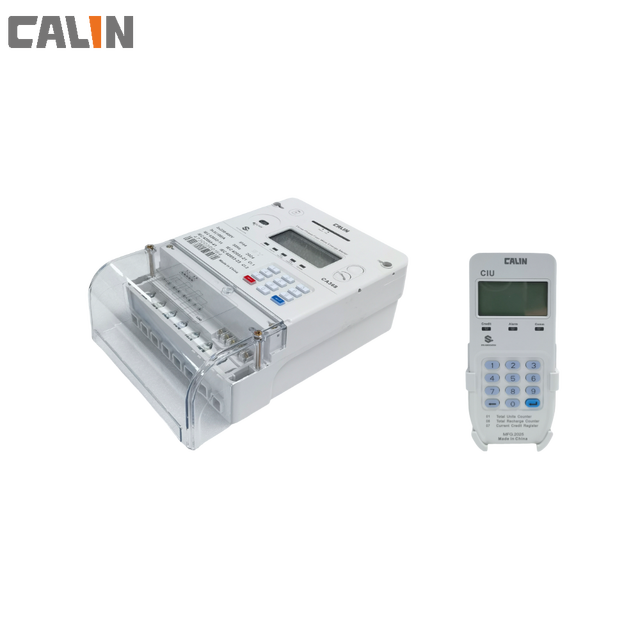Dual-Source AMI Solution Smart Prepaid Electricity Meter RF/Lora Communication Three Phase Energy Meter Class 0.5S Waterproof