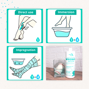 Lotion corporelle éclaircissante en gros pour usage domestique, hydratante Frigiband, lotion concentrée à effet froid 1000 ml - Product Image 4