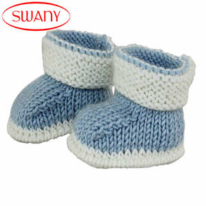 Zapatitos <span class=keywords><strong>de</strong></span> Punto y Botines <span class=keywords><strong>de</strong></span> <span class=keywords><strong>Ganchillo</strong></span> para Bebé con Orejas 3D y Bordado - Product Image 5