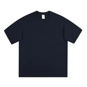 Custom Print Streetwear Summer Short Sleeve T shirt Cheap Unisex Cotton Plain Jersey T-shirt Bulk