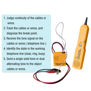 Détecteur <span class=keywords><strong>de</strong></span> fils électriques ALLOSUN, traqueur <span class=keywords><strong>de</strong></span> circuits, testeur <span class=keywords><strong>de</strong></span> continuité <span class=keywords><strong>de</strong></span> circuit/réseau téléphonique, testeur <span class=keywords><strong>de</strong></span> câbles <span class=keywords><strong>de</strong></span> <span class=keywords><strong>voiture</strong></span>, détecteur <span class=keywords><strong>de</strong></span> fils - Product Image 5