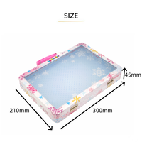 Boîte cosmétique rectangulaire en étain personnalisée avec fenêtre, finition brillante, portable, impression de logo personnalisable, conteneur pour parfum, soins de la peau, maquillage TW