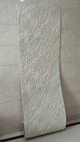 Rouleau de papier peint autocollant mural en PVC doré peler et coller mousse marbre nouveau design 3D Papier peint de luxe pour plafond décoration intérieure