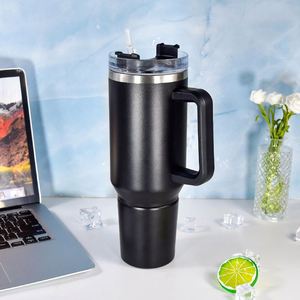 Vaso Térmico Personalizado 2 en 1 de 40 oz, de Acero Inoxidable, con Aislamiento al Vacío para Bebidas Frías y Calientes, con Asa - Product Image 3