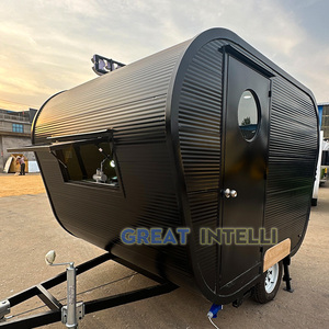 Remolque de Bar Móvil Usgowin, Remolque de Café, Carrito de Postres, Foodtruck, Hamburguesas, Cerveza, Bebidas, Remolque de Comida Rápida Totalmente Equipado - Product Image 3