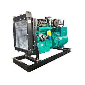 Làm mát bằng nước 4 Xi Lanh 35kw alternator Máy phát điện 50kva Máy phát điện diesel