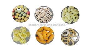 Línea de Producción Completa de Snacks de Maíz Inflado, Máquina Extrusora de Doble Tornillo para Snacks Rellenos Automáticamente - Product Image 5