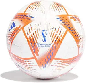 Pallone da calcio in tessuto lucido materiale per palloni da calcio cucito a macchina misura 5 Balones de Futbol Futsall