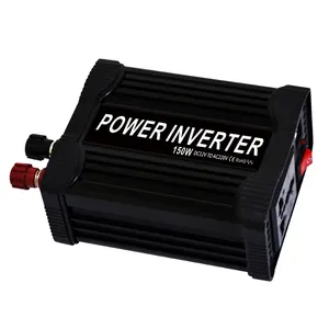 Hanfong Hot Sell Smart Portable 150W 12VDC To C220VA Power Inverter With 5V USB Port For Car/RV/Phone/Laptop